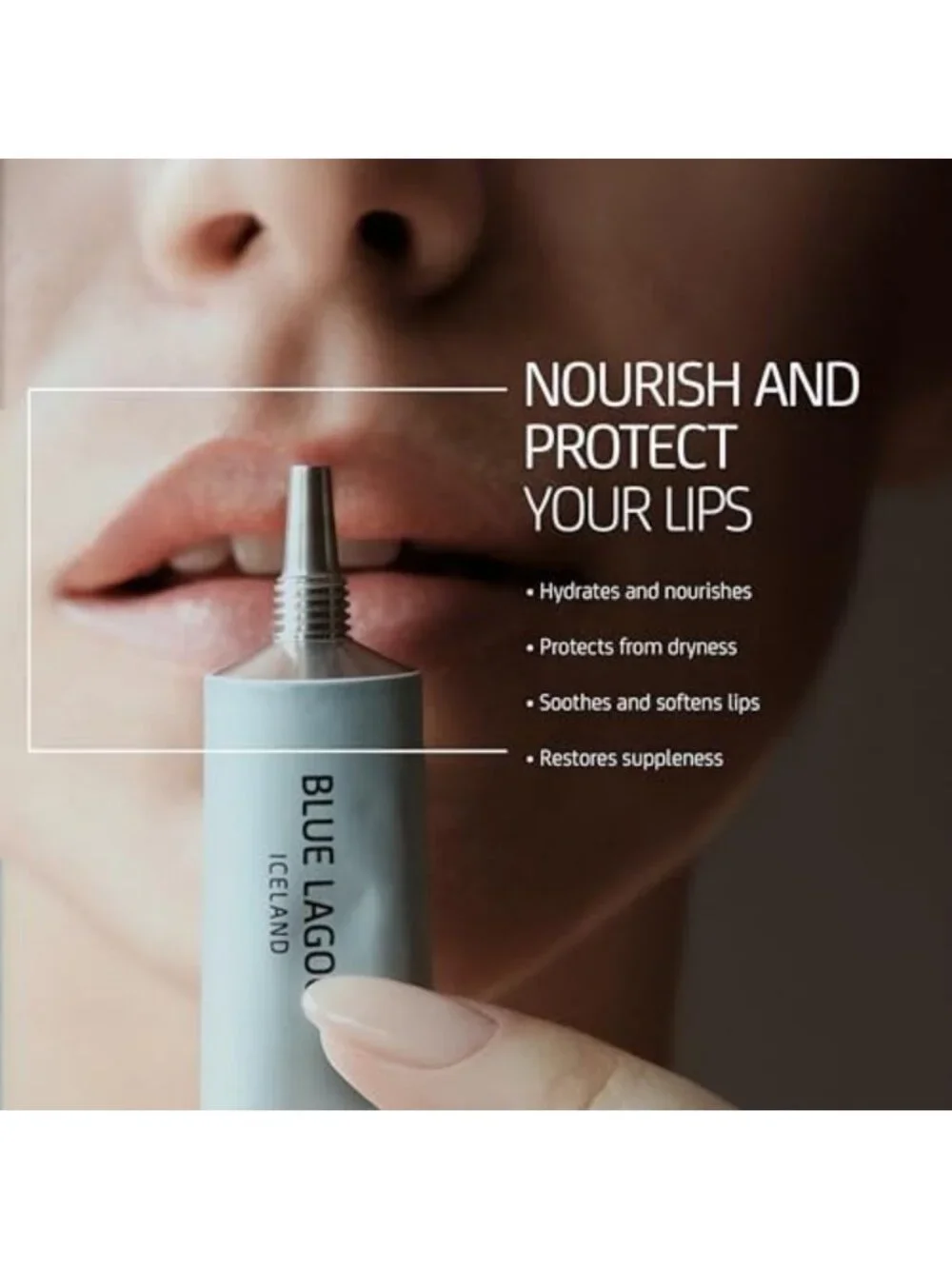 Natural Nourishing Plumping Lip Balm | Sustainable Bioactive Skincare 0.33 oz